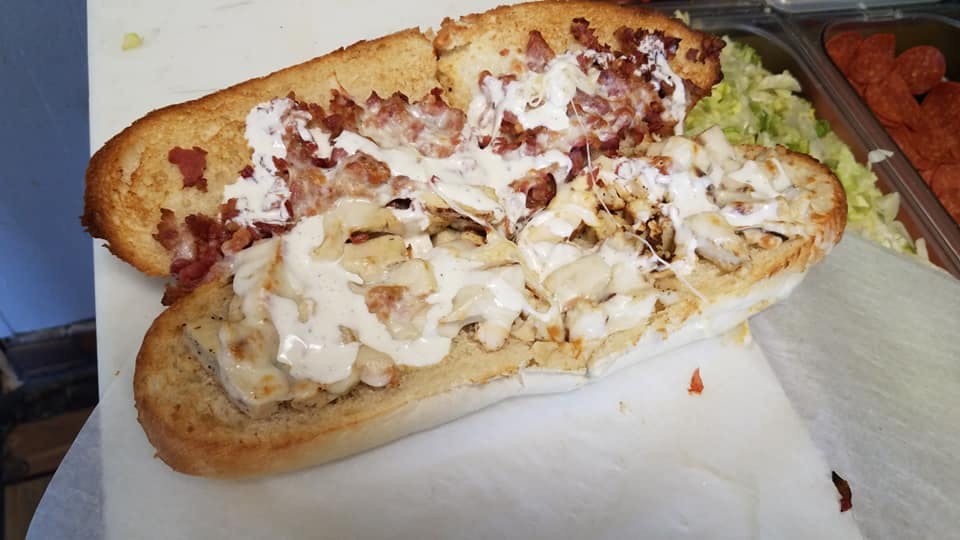 Order Chicken Bacon Ranch Sub - 6" food online from Paradise Pizza & Subs store, Findlay on bringmethat.com