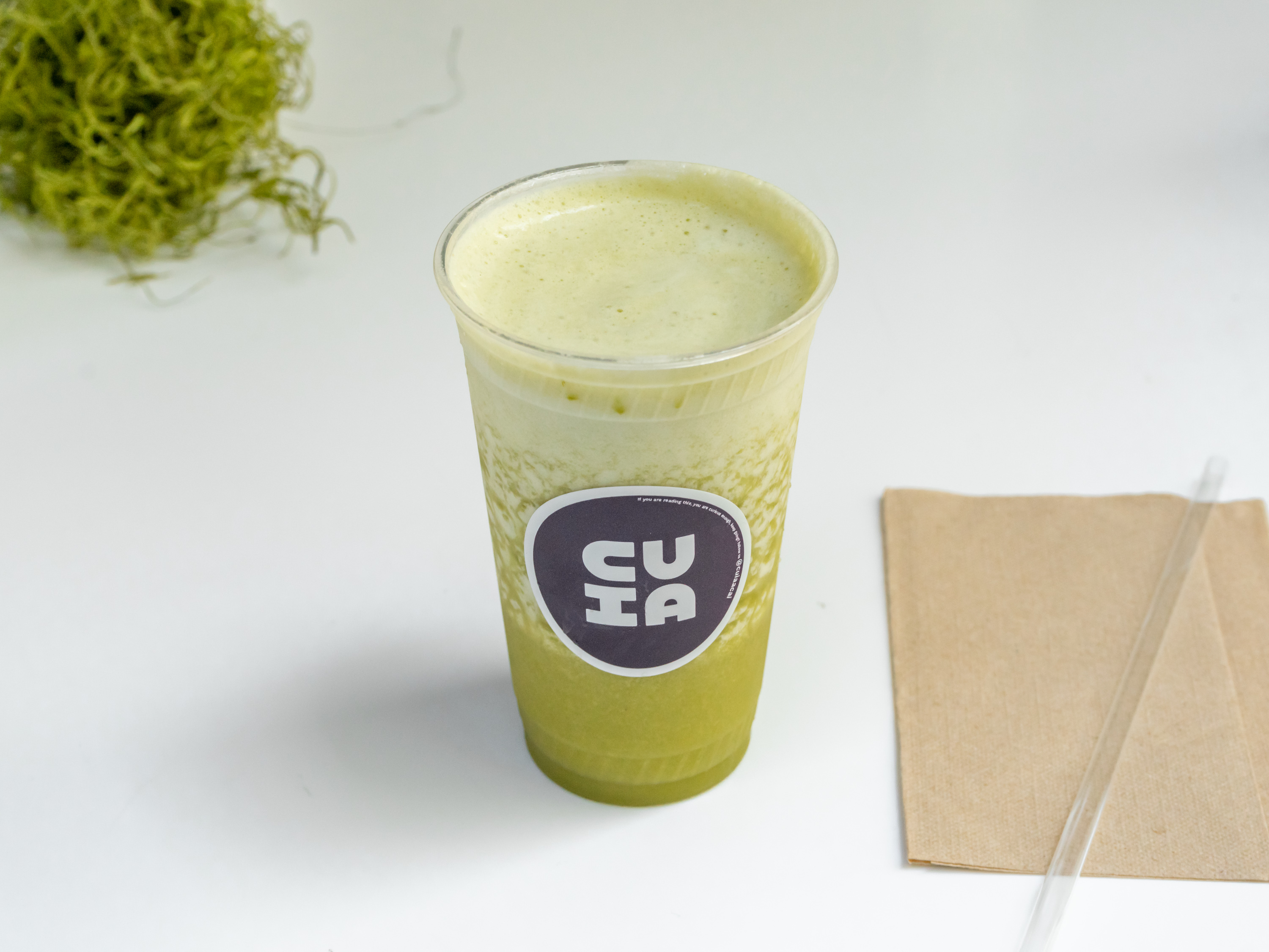Order Matcha Sunrise Smoothies food online from Cuia Acai & Positive Food store, San Francisco on bringmethat.com