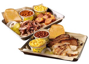 Order 2 Two Meat Plate Special food online from Dickey's Barbecue Pit store, Westminster on bringmethat.com
