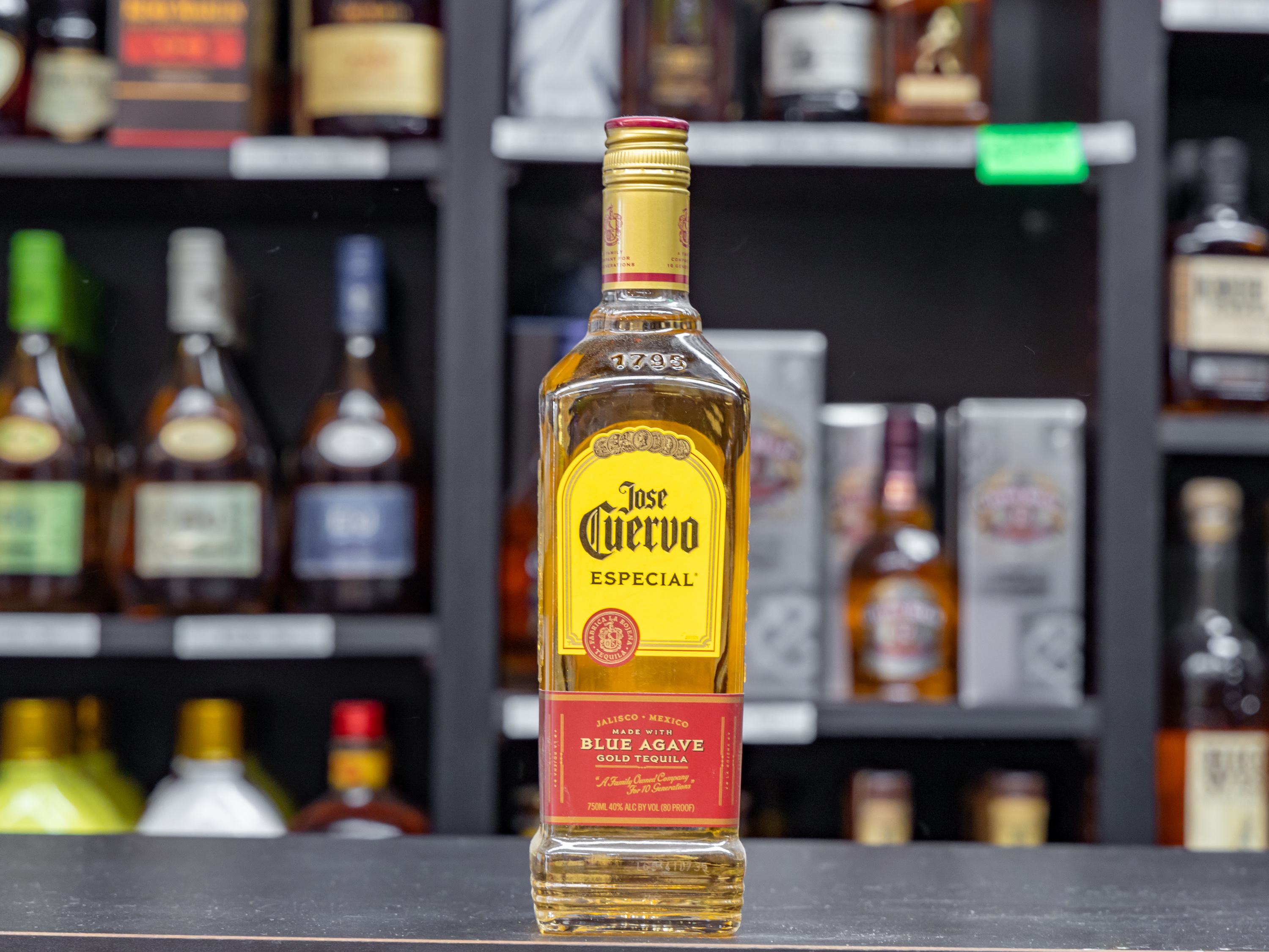 Order Jose Cuervo Gold Tequilla 375 ml food online from Harry's Market store, San Diego on bringmethat.com