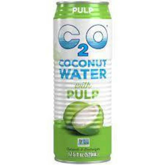 Order CO2 Coconut Water with Pulp food online from IV Deli Mart store, Goleta on bringmethat.com