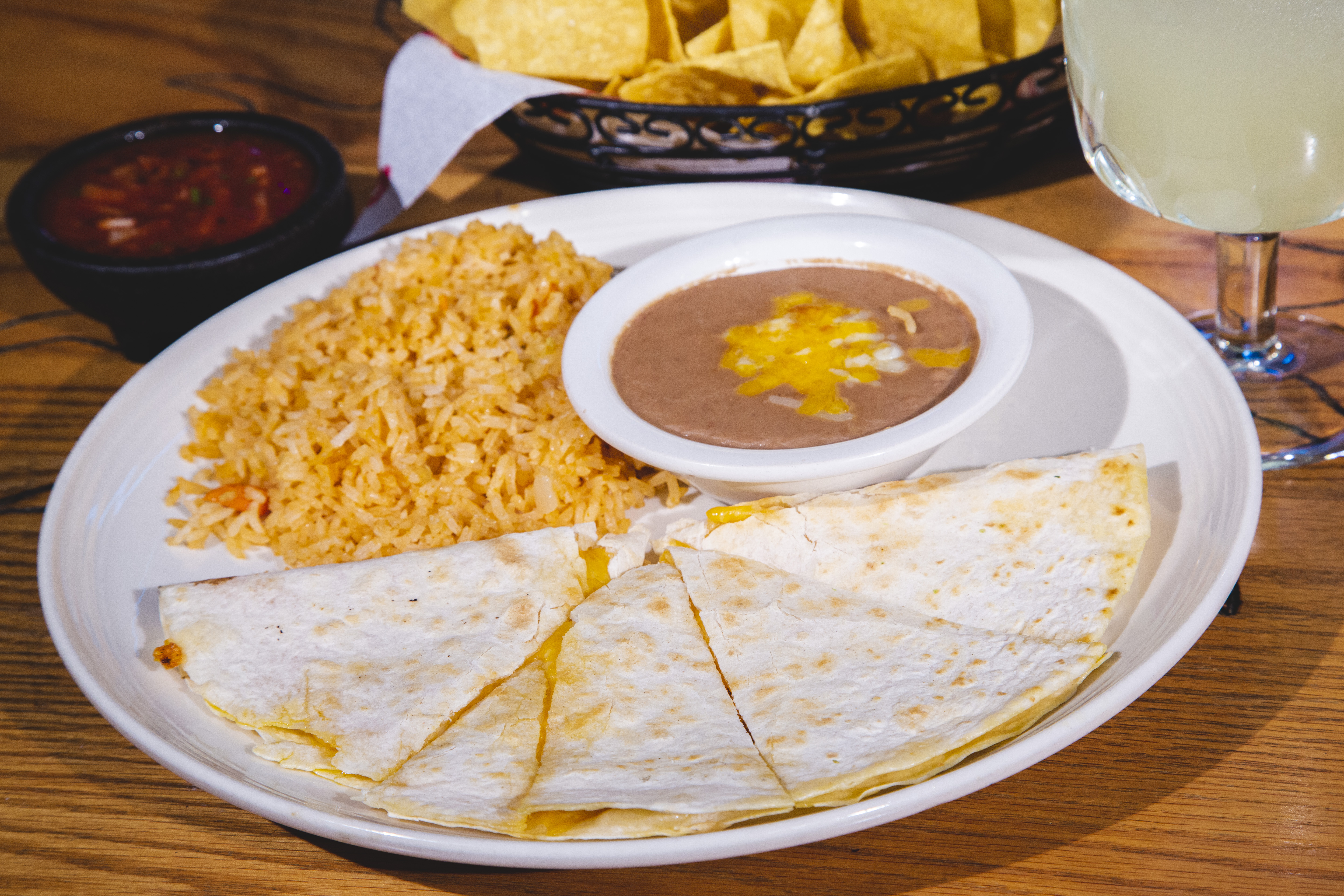 Order Cheese Quesadilla- Lunch food online from El Sarape store, Shelton on bringmethat.com