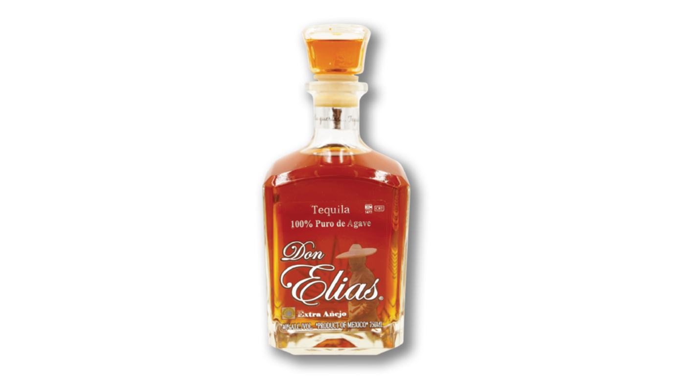 Order Don Elias Tequila Extra Anejo  750ml Bottle food online from Orcutt Liquor & Deli store, Orcutt on bringmethat.com