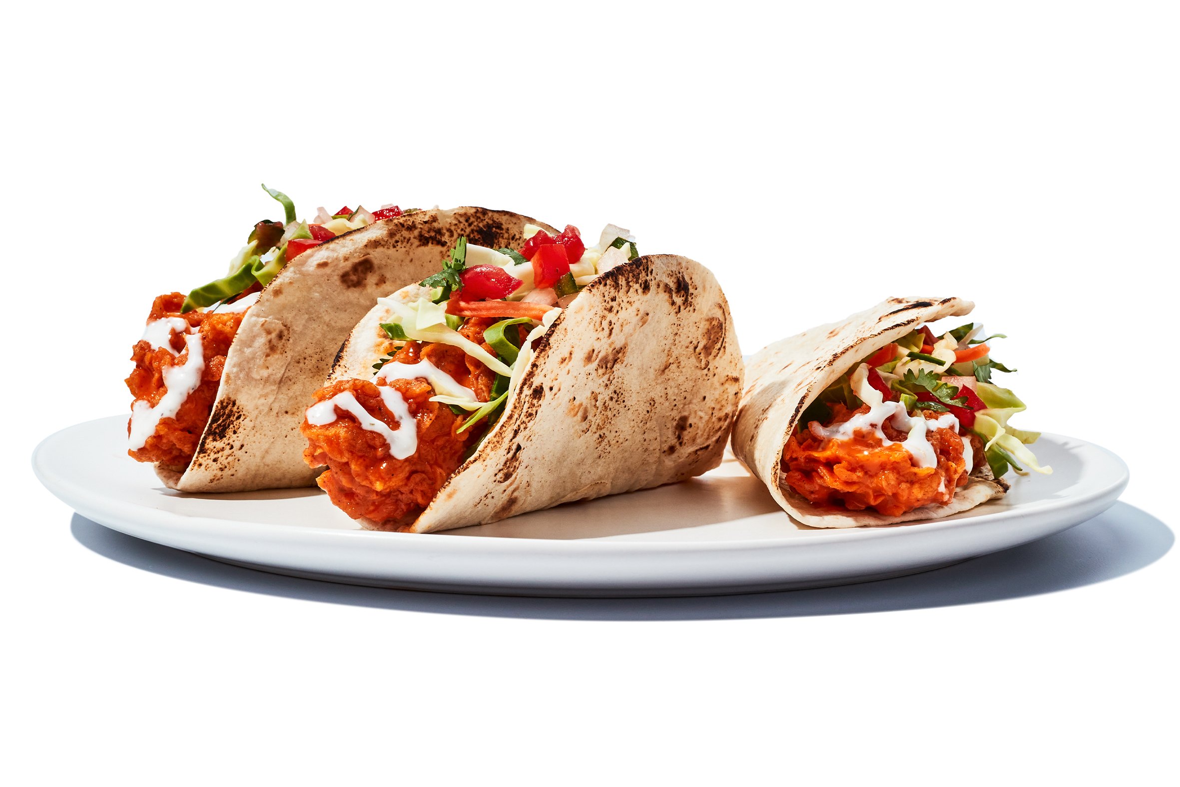 Order Buffalo Chicken Tacos food online from Hootie Bait & Tackle store, Tucson on bringmethat.com