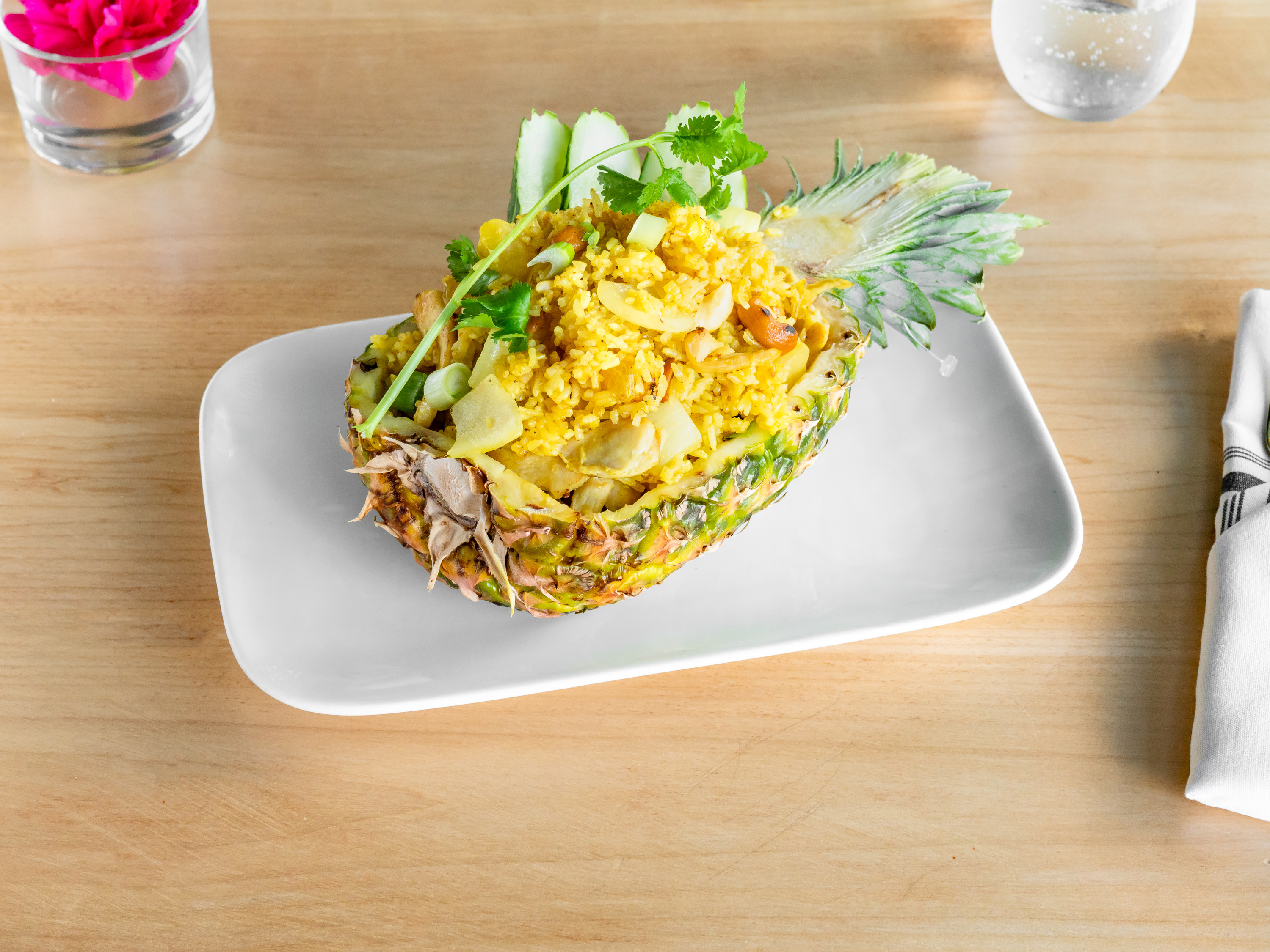 Order Pineapple Fried Rice food online from Sweet Lime Thai store, San Francisco on bringmethat.com