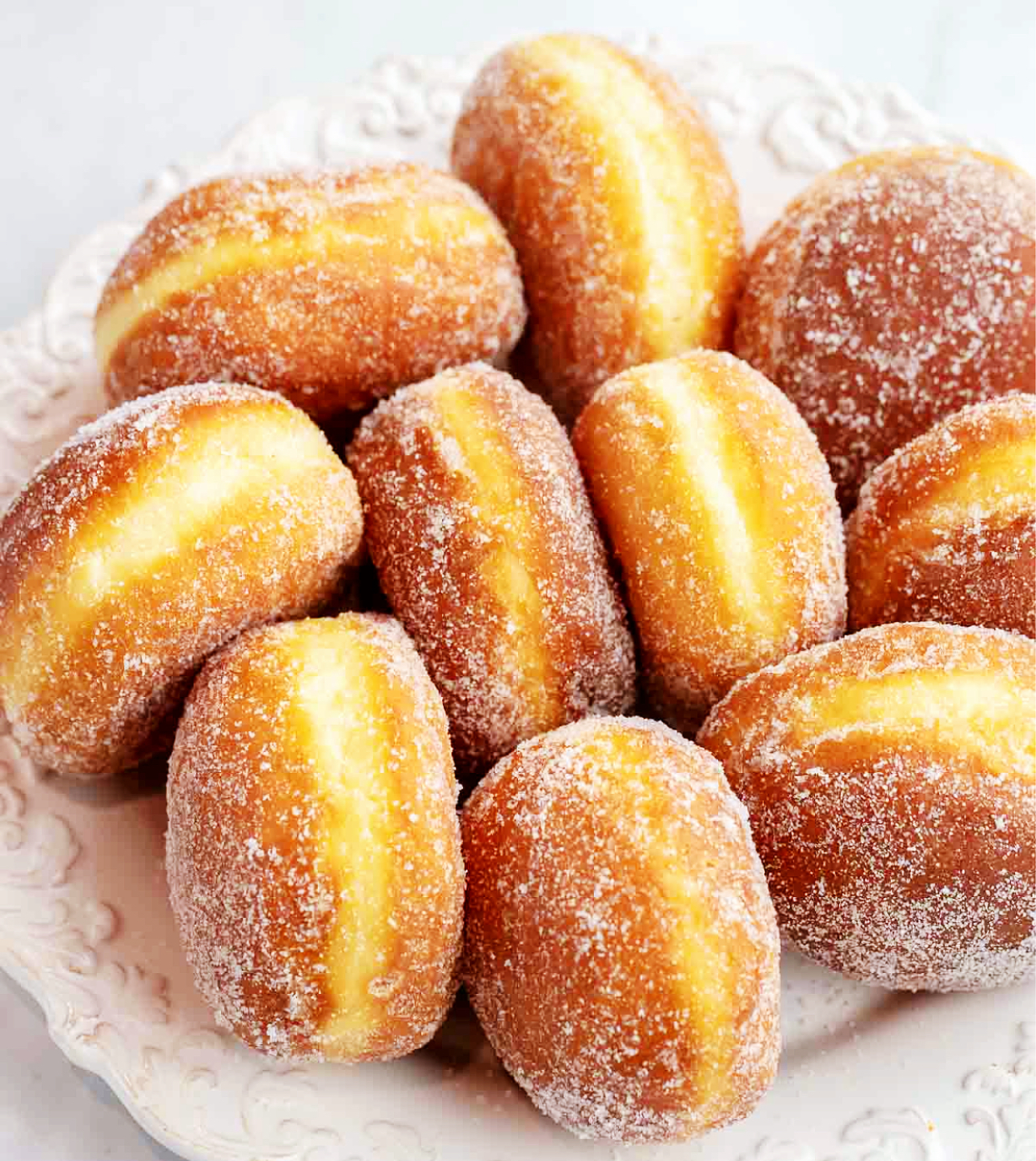 Order 6. Ten Sugar Donuts food online from China Gate store, Kimberly on bringmethat.com