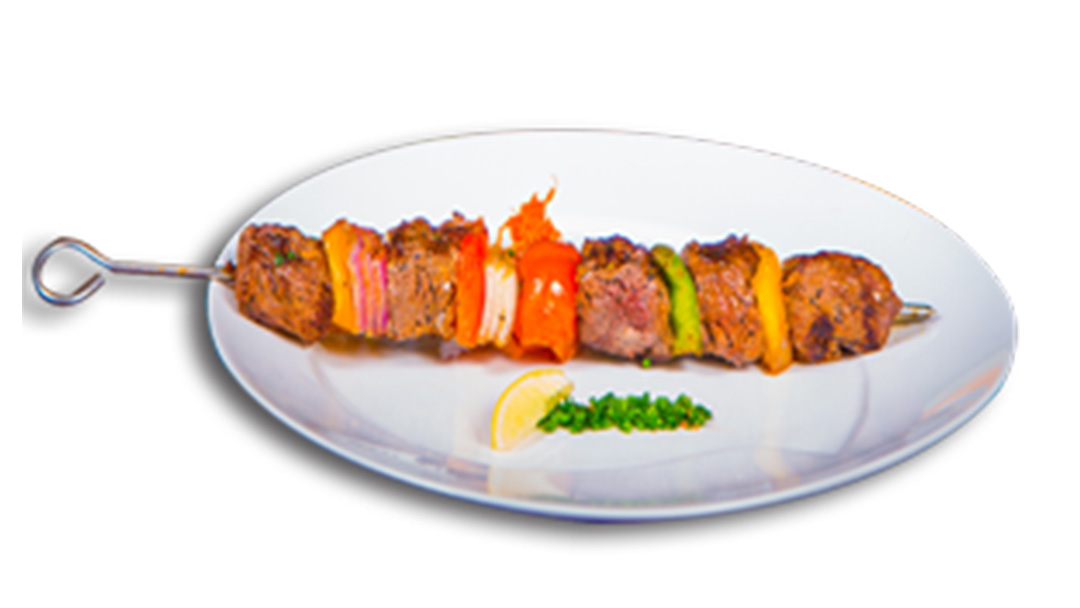 Order Lamb Kabob Plate food online from Fadi Mediterranean Grill store, Houston on bringmethat.com