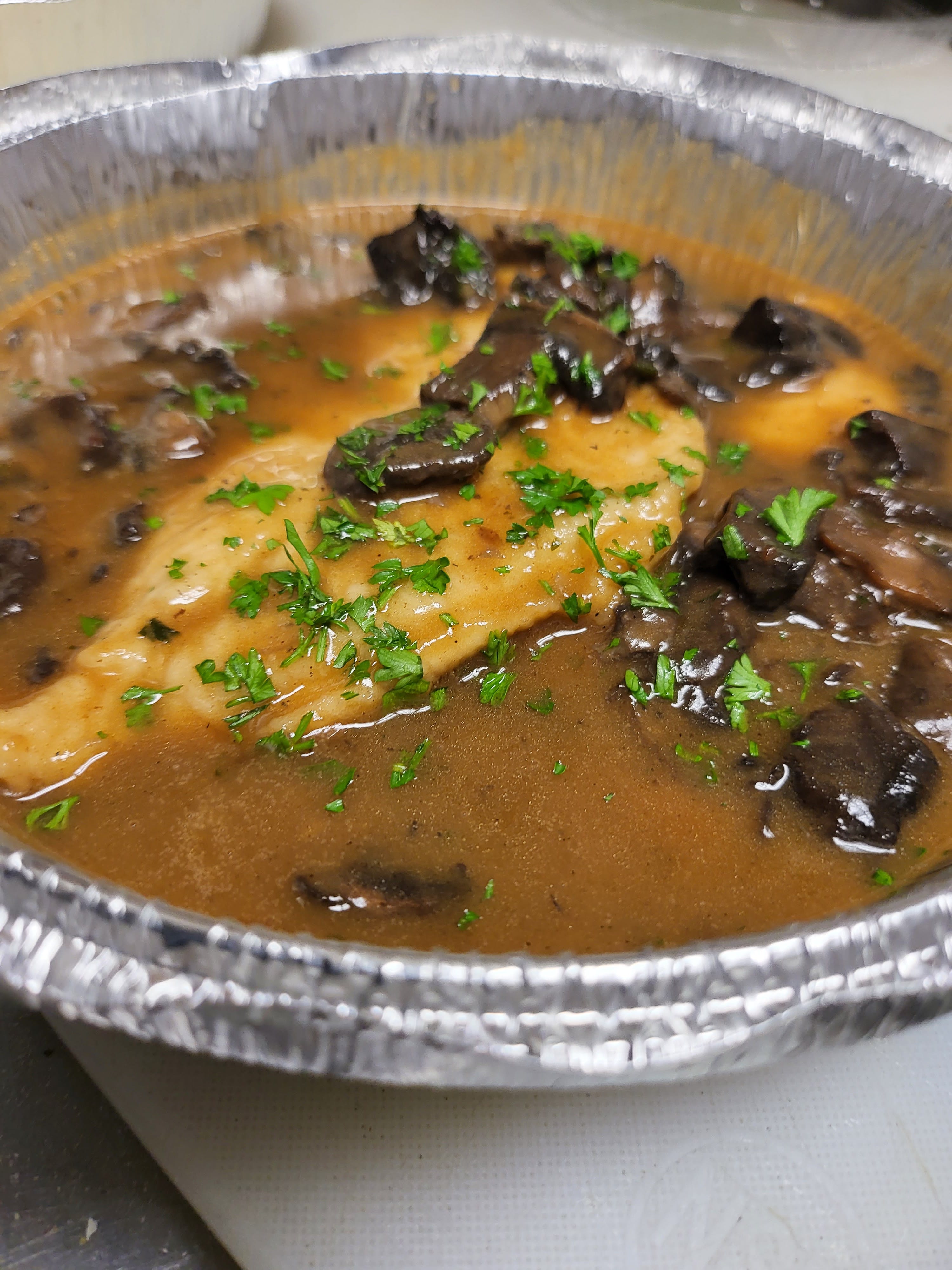 Order Chicken Marsala - Entrees food online from Italian Touch Pizza & Pasta store, Staten Island on bringmethat.com