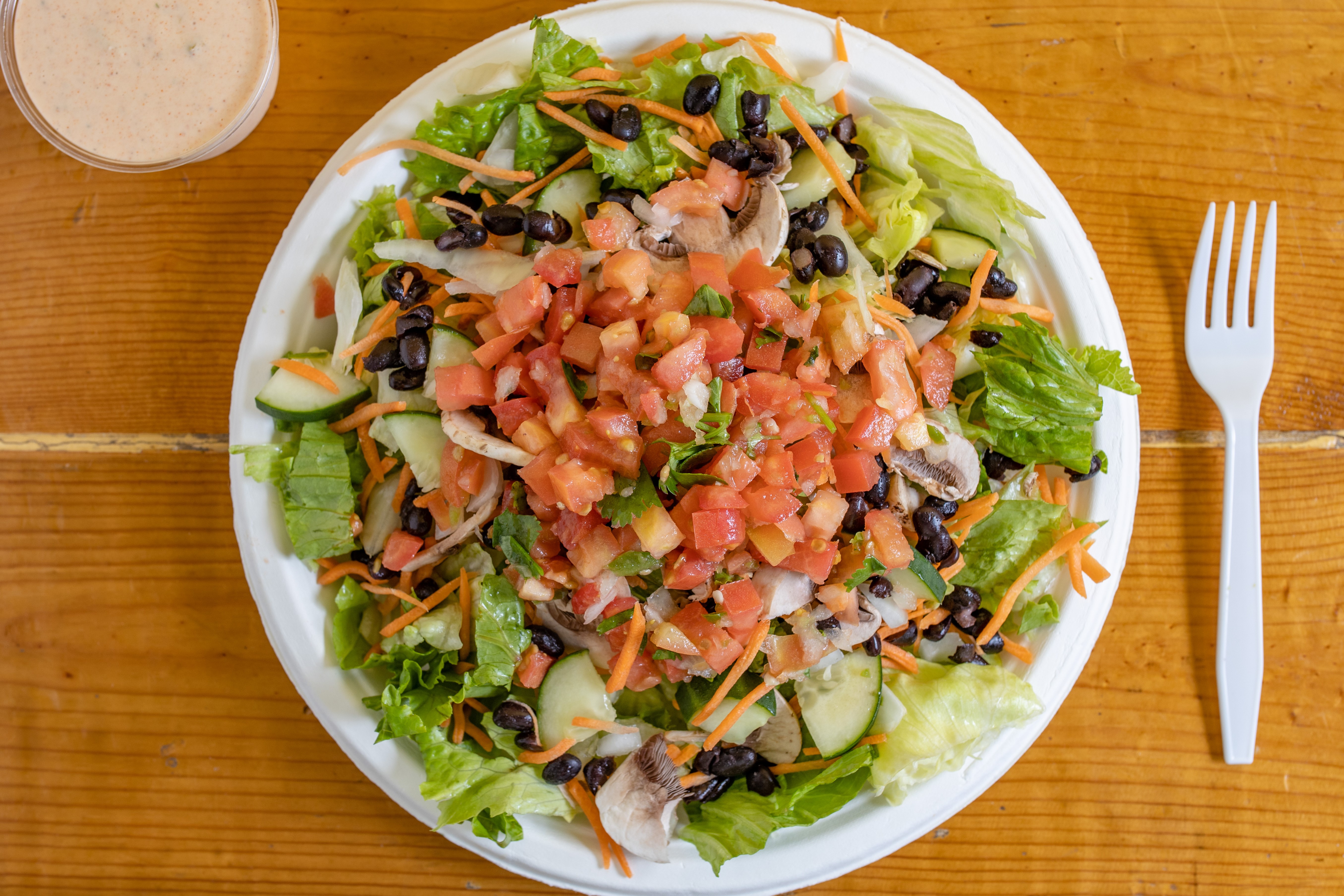 Order Baja Salad food online from Baja Burrito store, Raleigh on bringmethat.com
