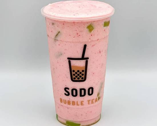 Order Strawberry Smoothie food online from Sodo Poke And More store, Seattle on bringmethat.com