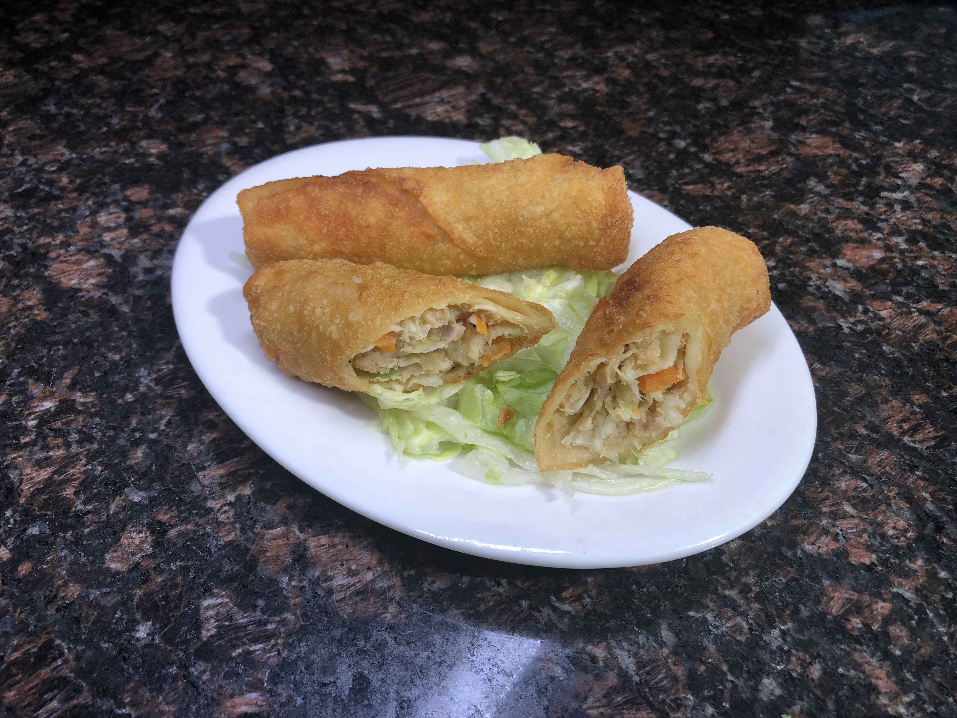 Order Pork Egg Roll food online from Taipei Express store, Houston on bringmethat.com