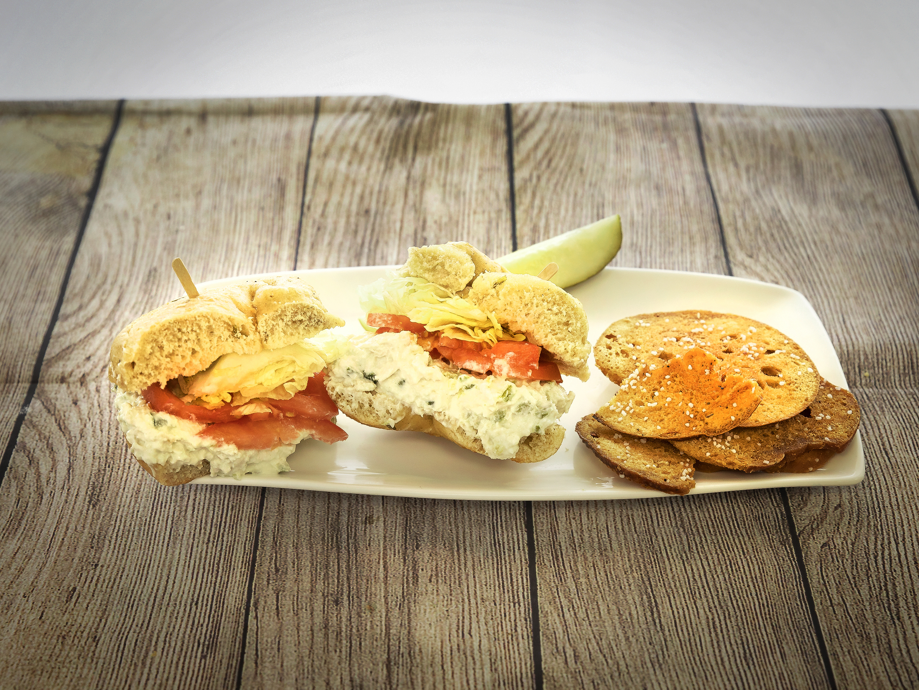 Order Chicken Salad Sandwich food online from Country Bagel Bakery store, West Chester on bringmethat.com