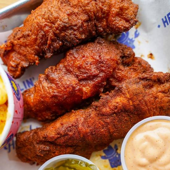 Order CHICKEN TENDER food online from Howdy Hot Chicken store, Houston on bringmethat.com