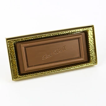 Order Get Well Plaque food online from Gene & Boots Candies store, Perryopolis on bringmethat.com