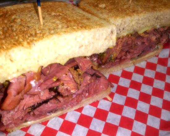 Order Pastrami Sandwich food online from Knuckle Sandwiches store, Mesa on bringmethat.com