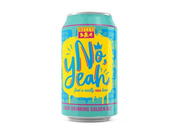 Order Bell's No, Yeah Easy-Drinking Golden Ale - 6x 12oz Cans food online from Garfield's Beverage Warehouse store, Chicago on bringmethat.com