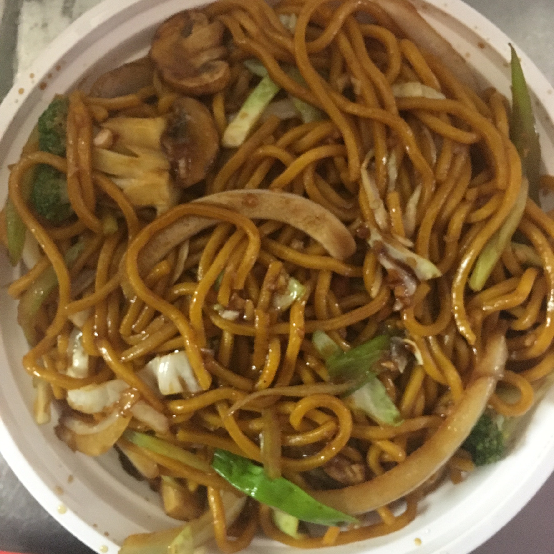 Order 01. Vegetable Lo Mein food online from Asian Star store, Memphis on bringmethat.com