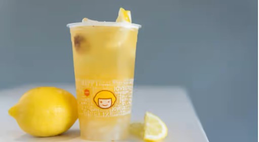 Order Kumquat Lemon Green Tea With Lychee Jelly food online from Sunmerry Bakery store, Temple City on bringmethat.com