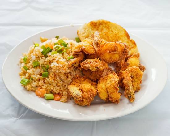 Order Chicken & Shrimp Plate food online from Opelousas Chicken & Seafood store, Gretna on bringmethat.com
