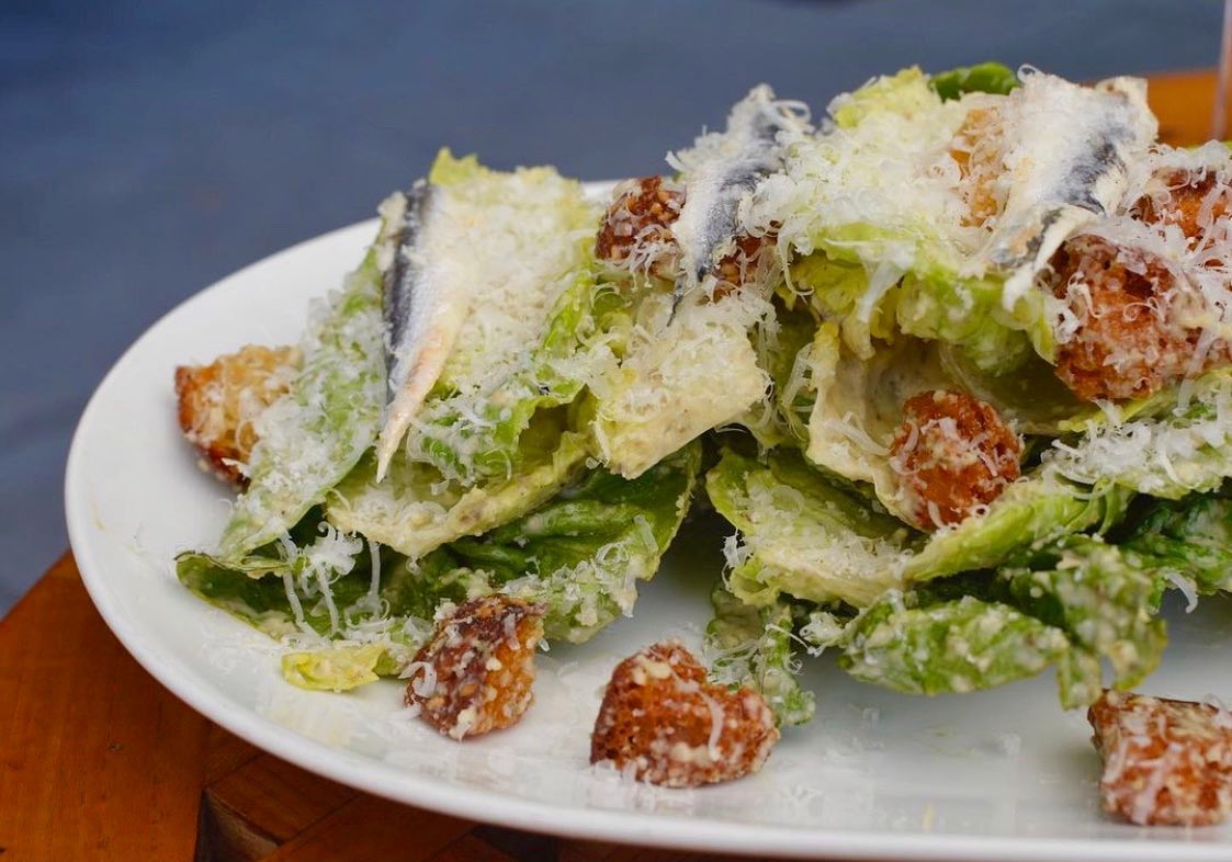 Order Little Gem Caesar Salad food online from Pizzando store, Healdsburg on bringmethat.com