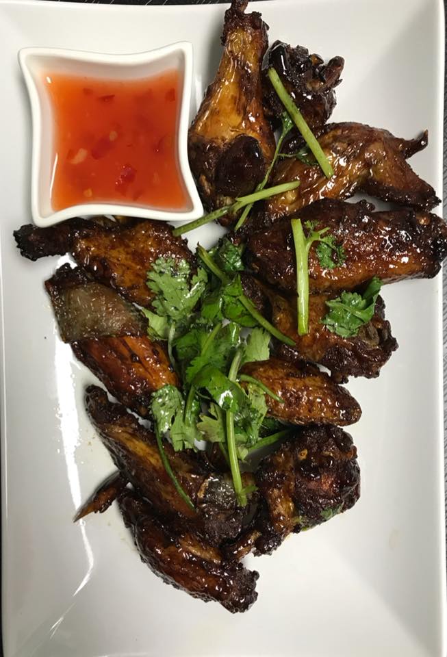 Order Caramelized Chicken Wing food online from Chokhlei Restaurant And Karaoke store, Indianapolis on bringmethat.com