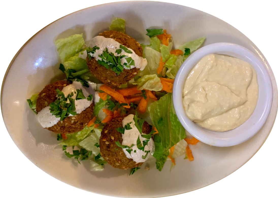 Order Falafel (3 pieces) food online from Turkish Kitchen store, Berkeley on bringmethat.com