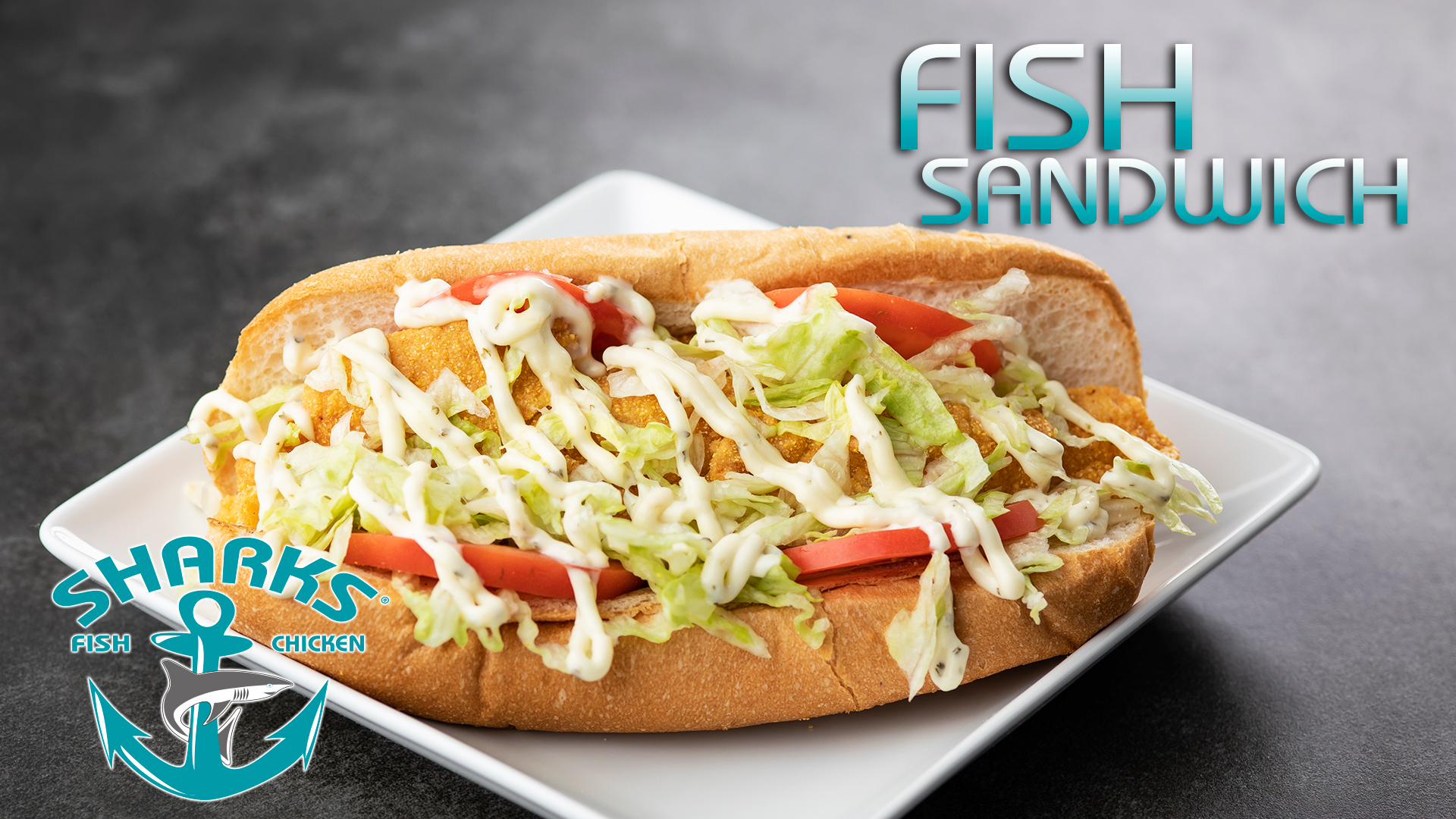 Order 1. Fish Burger food online from Sharks Fish & Chicken store, Chicago on bringmethat.com