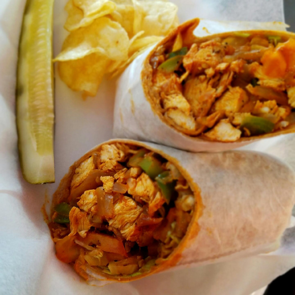 Order Cajun Chicken Wrap food online from Fiore Shake, Steak And Sides store, Philadelphia on bringmethat.com