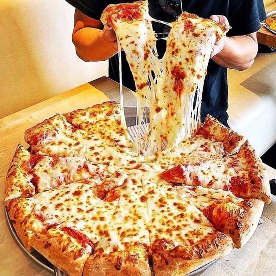 Order Medium Cheese Pizza food online from Baby Bros Pizza store, South El Monte on bringmethat.com