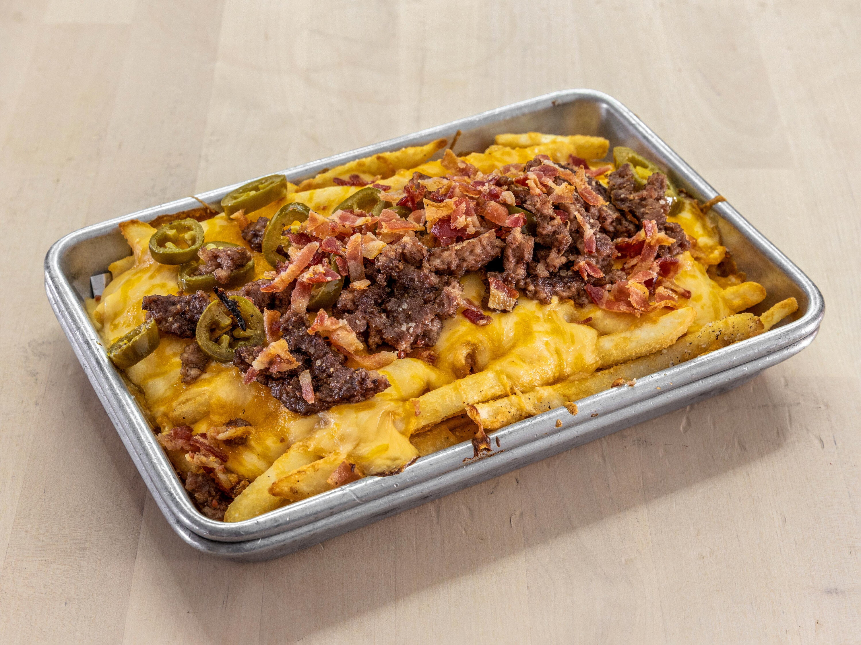 Order Loaded Beer Fries food online from Brewsome: Awesome Beer Brewers store, Mcallen on bringmethat.com