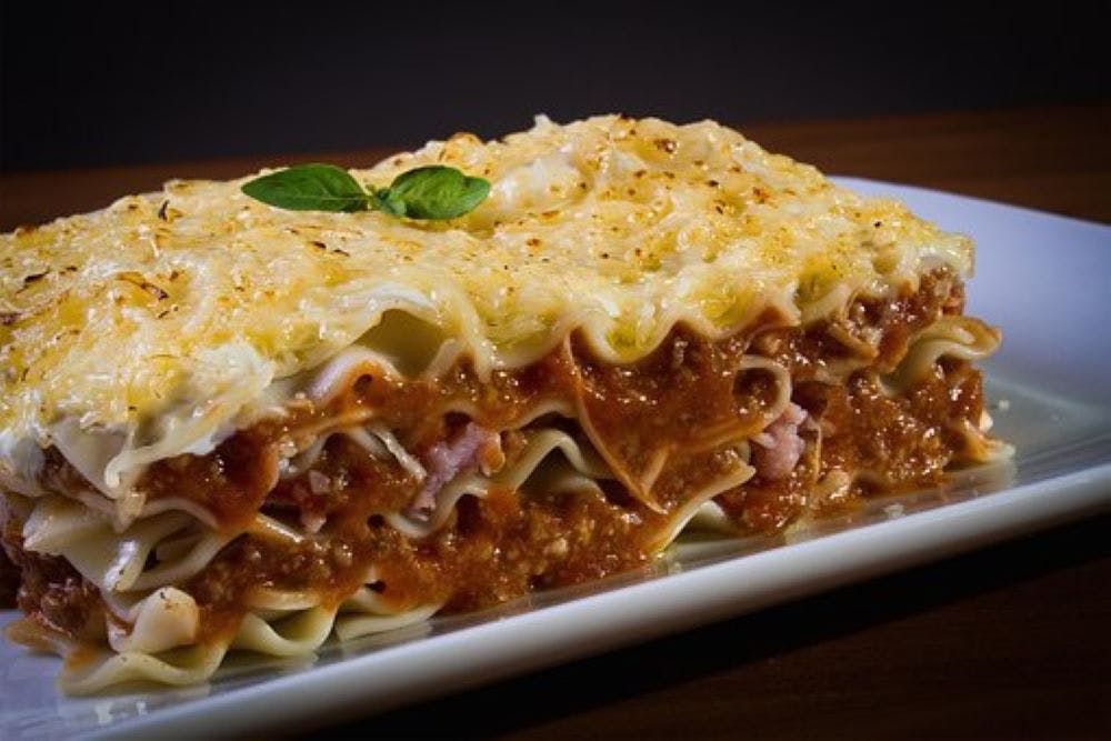 Order Lasagna - Pasta food online from Pomodoro Rosso Pizza & Italian store, Atlantic Highlands on bringmethat.com