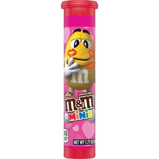 Order M&M'S Minis Valentines Day Milk Chocolate Candy, Mega Tube, 1.77 oz food online from Cvs store, WILLIMANTIC on bringmethat.com