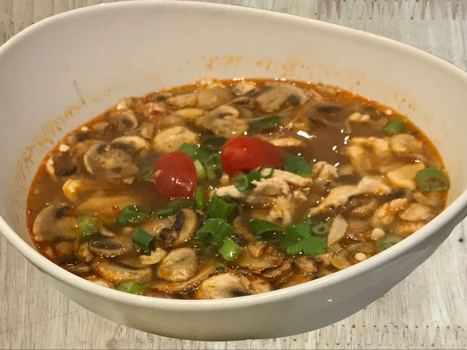 Order Tom Yum Soup food online from Ping Yang Thai Grill & Dessert store, San Francisco on bringmethat.com