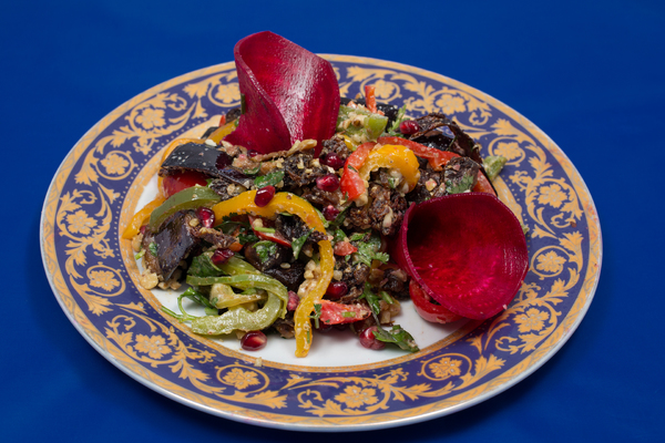 Order Eggplant Salad food online from Uzbekistan Restaurant store, Philadelphia on bringmethat.com