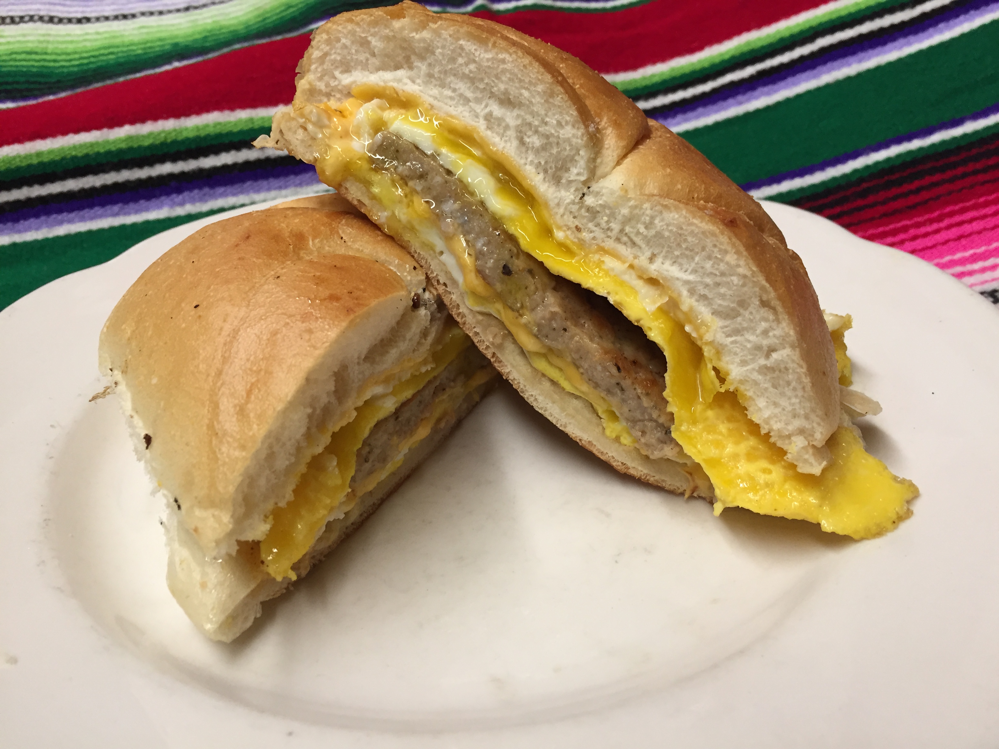 Order FRIED EGG AND CHEESE SANDWICH WITH MEAT food online from Montes Cafe store, Seaside Heights on bringmethat.com