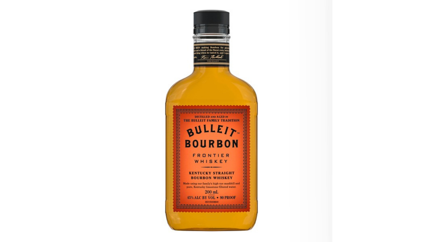 Order Bulleit Bourbon 200mL Bottle food online from Dimension Liquor store, Lake Forest on bringmethat.com
