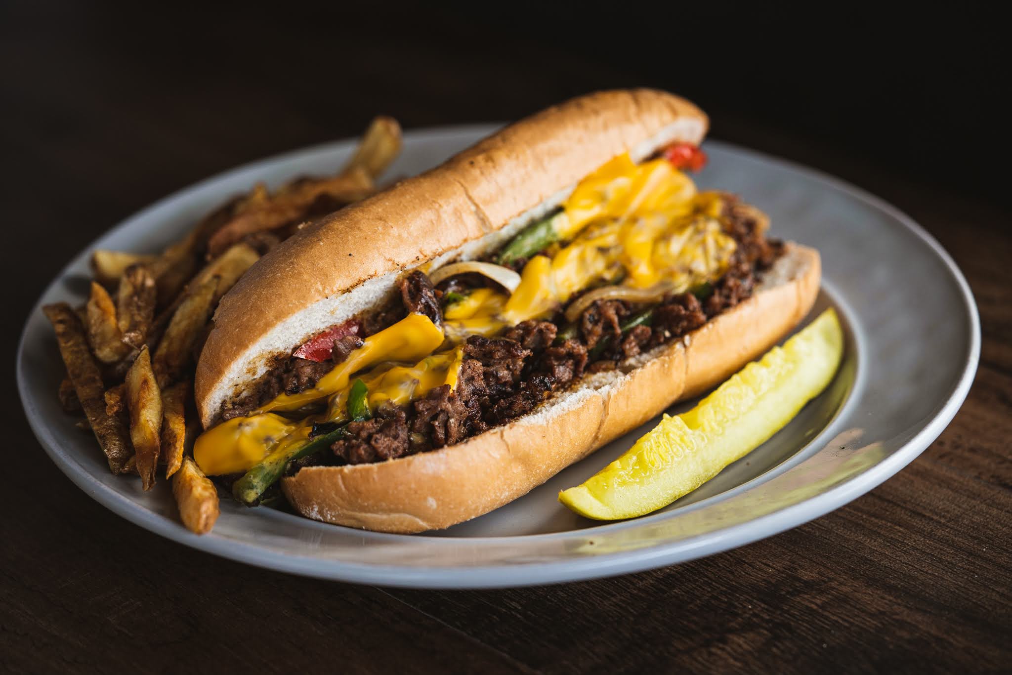 Order Philly Cheesesteak food online from Luna Inspired Street Food store, Ithaca on bringmethat.com