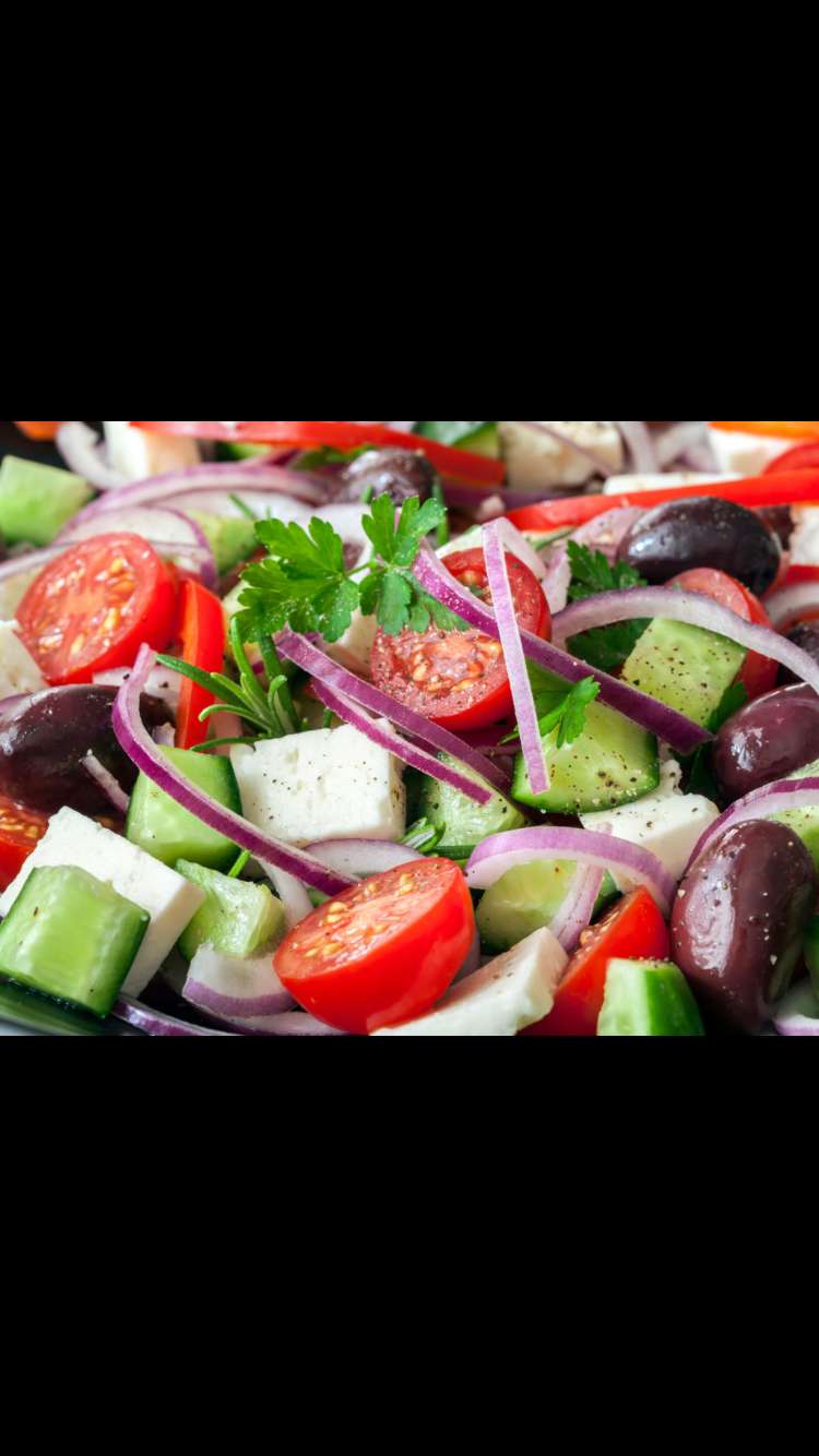 Order Greek Salad food online from Prospero Pizza store, New Castle on bringmethat.com