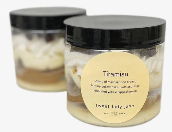 Order Tiramisu food online from Sweet Lady Jane Bakery store, Santa Monica on bringmethat.com