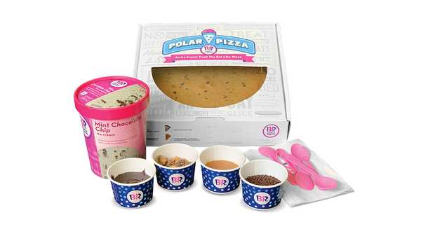 Order DIY Polar Pizza Kit Ice Cream food online from Baskin Robbins store, Clinton on bringmethat.com