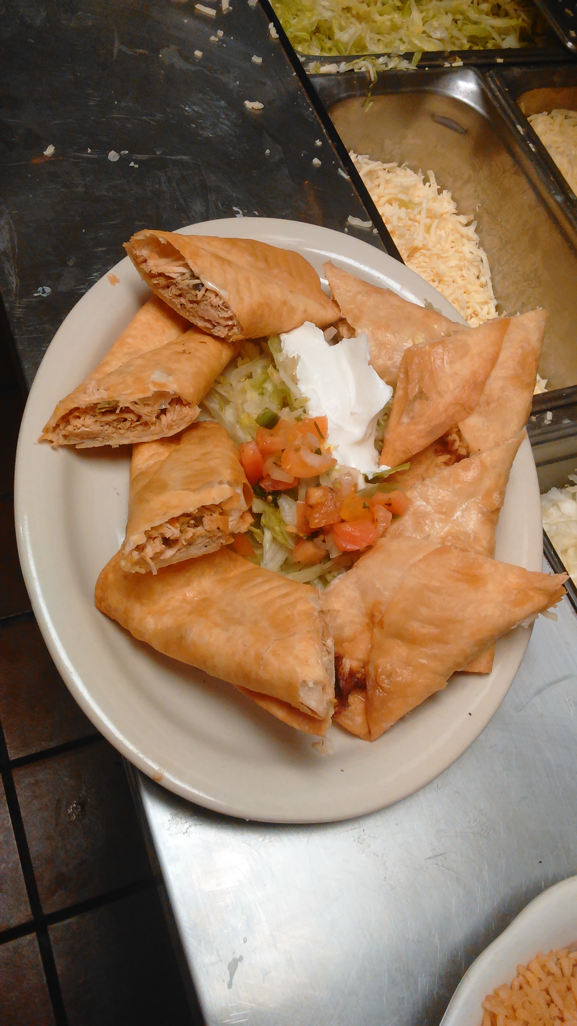 Order Taquitos Charros food online from La Fiesta Charra store, Sioux City on bringmethat.com
