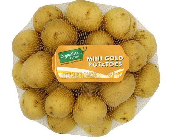 Order Signature Farms · Mini Gold Potatoes (24 oz) food online from Safeway store, Alamo on bringmethat.com