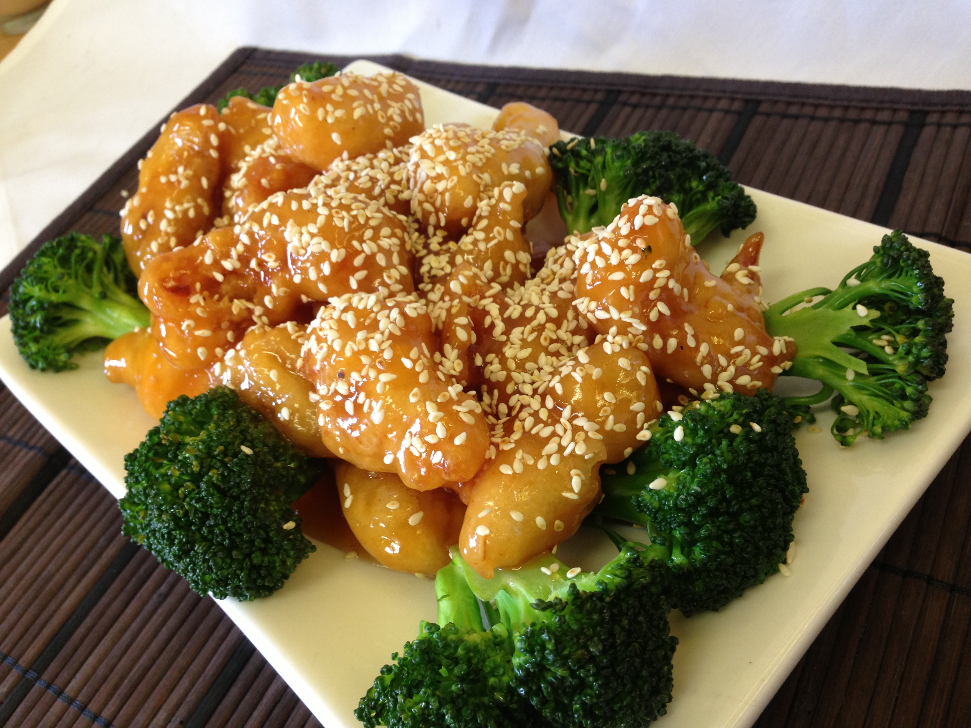 Order 216. Sesame Seed Chicken food online from Tsing tao 2 store, San Francisco on bringmethat.com