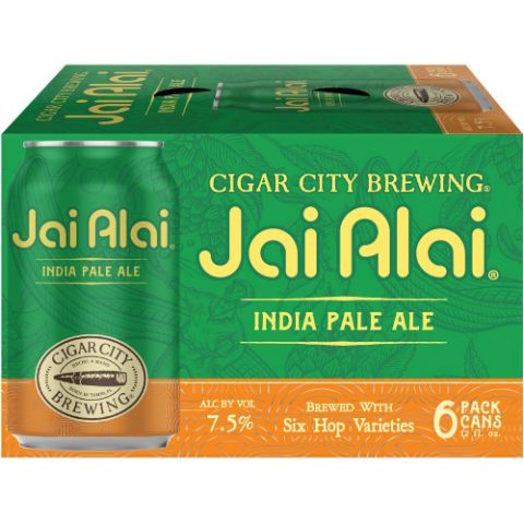 Order Cigar City Brewery Jai Alai IPA 6 Pack 12oz Can food online from 7-Eleven store, Flagler Beach on bringmethat.com