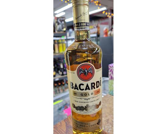 Order Bacardi Gold, 750mL rum (40.0% ABV) food online from Mygrain Liquors store, Independence on bringmethat.com