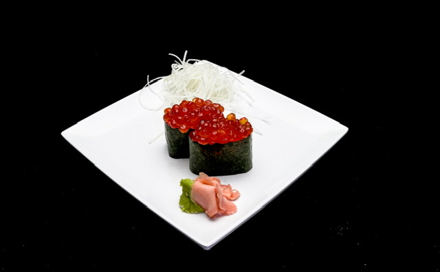 Order Ikura Nigiri food online from Star Sushi store, Jeffersonville on bringmethat.com