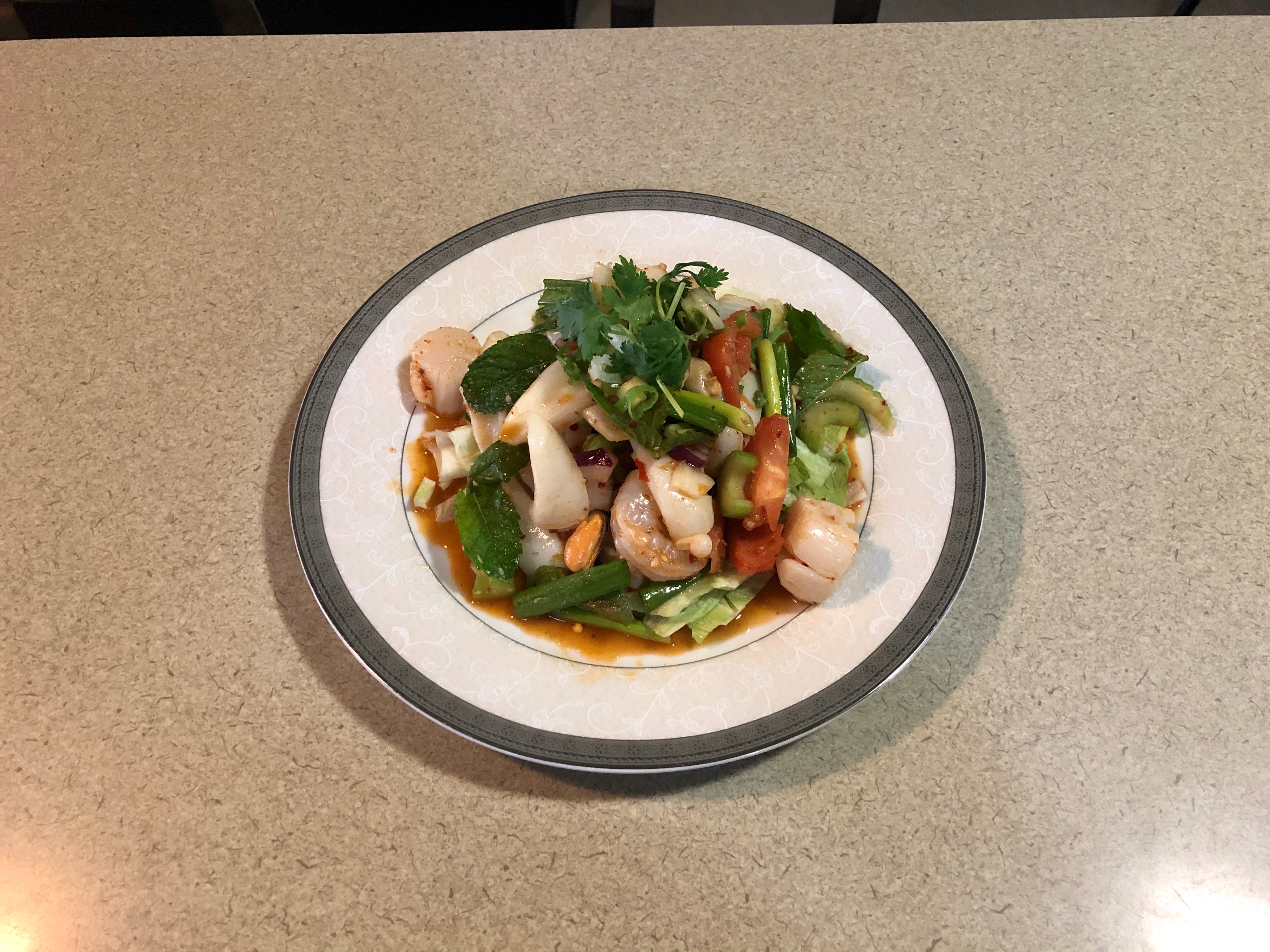 Order Seafood Salad food online from Noodle N Thai store, Springfield on bringmethat.com