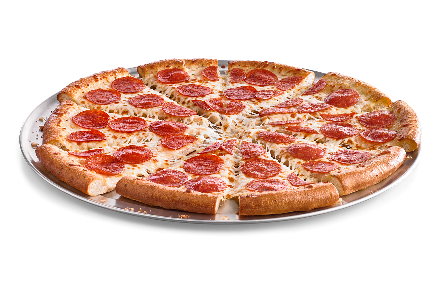 Order Giant Zesty Pepperoni Pizza food online from Cicis Pizza store, Terrell on bringmethat.com