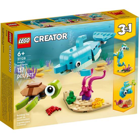 Order LEGO Creator Dolphin and Turtle 31128 food online from Cvs store, WALLINGFORD on bringmethat.com