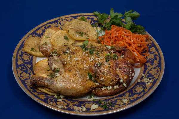 Order Seared Spring Chicken food online from Uzbekistan Restaurant store, Philadelphia on bringmethat.com